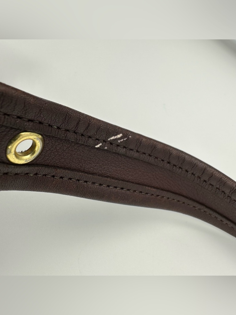 Vintage Coach 9950 Janice Legacy Brown Leather Shoulder Bag Classic Zip Purse - Picture 14 of 16